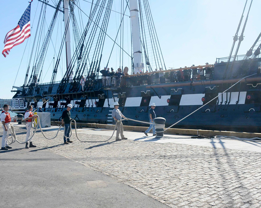 USS Constitution Pier 1 Structural Repairs