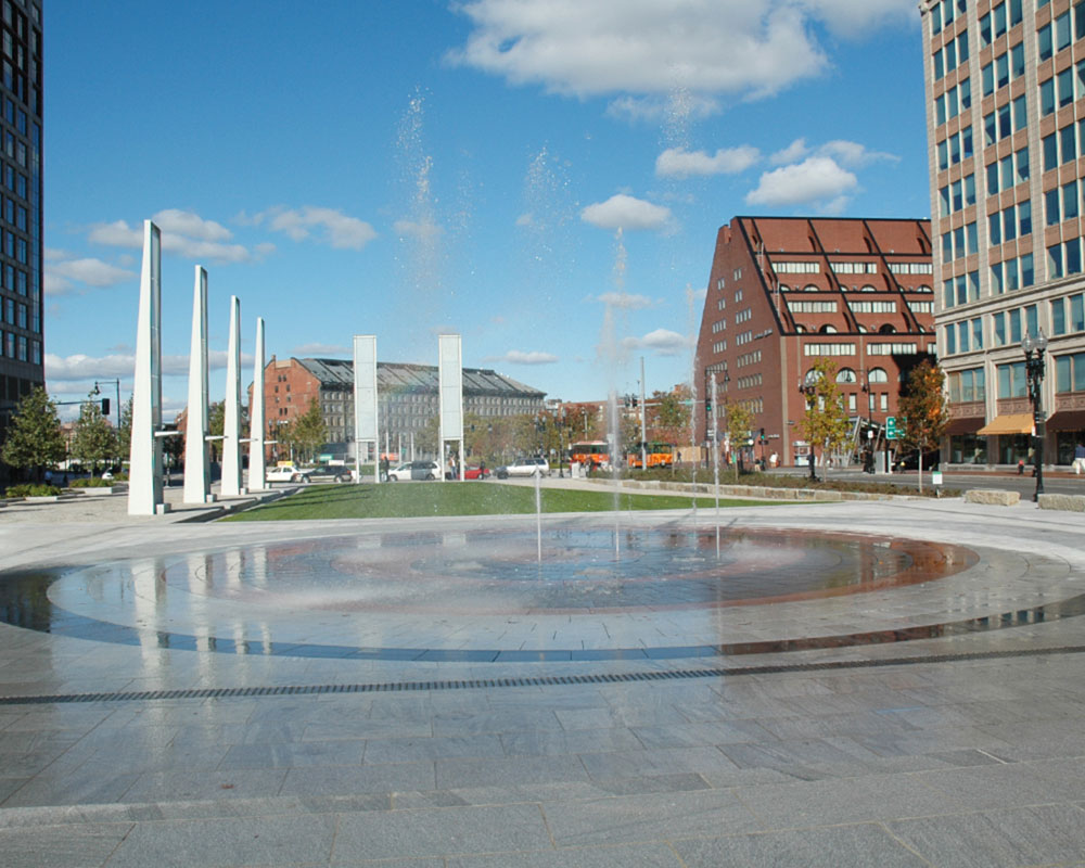 Wharf District Parks - Kennedy Greenway